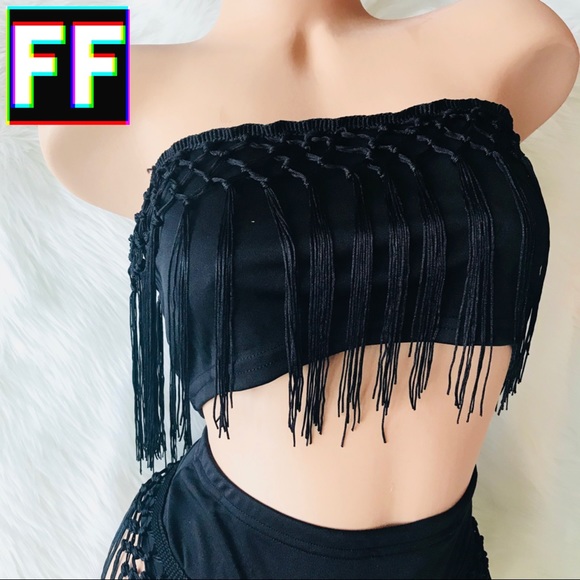 TASSEL CUTOUT COVERUP SET ✖️ - Picture 3 of 9